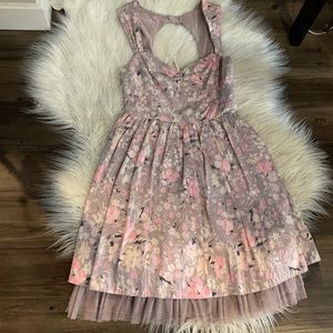 Free people floral tea dress